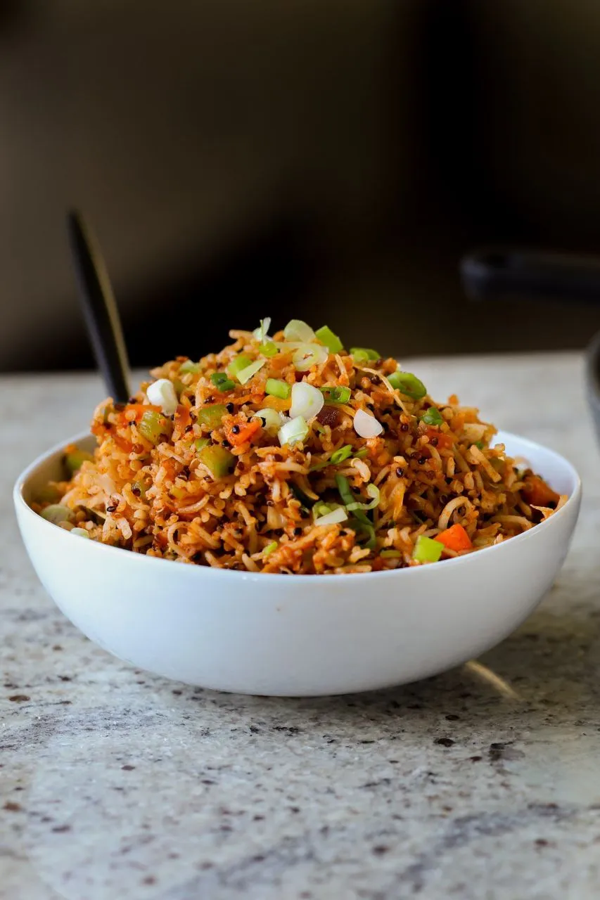 Schezwan Fried Rice Veg