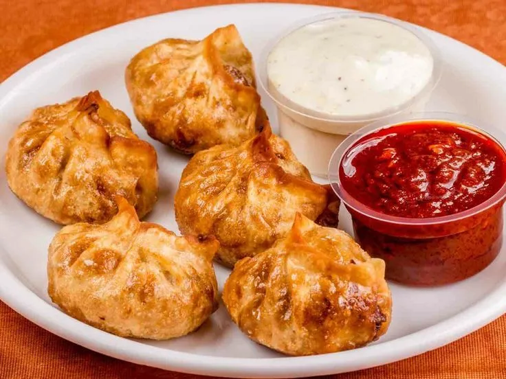 Fried Veg Momos