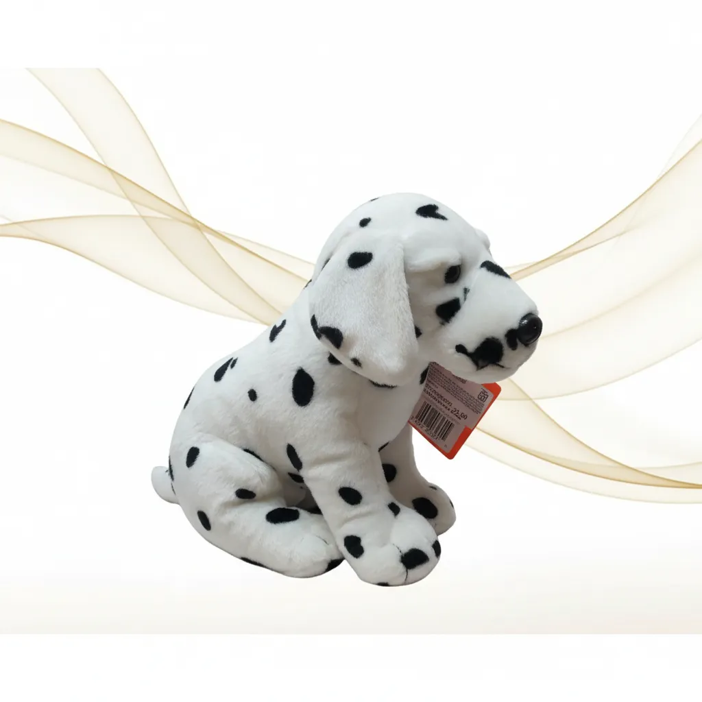 Sitting Dog Dalmatian view 2