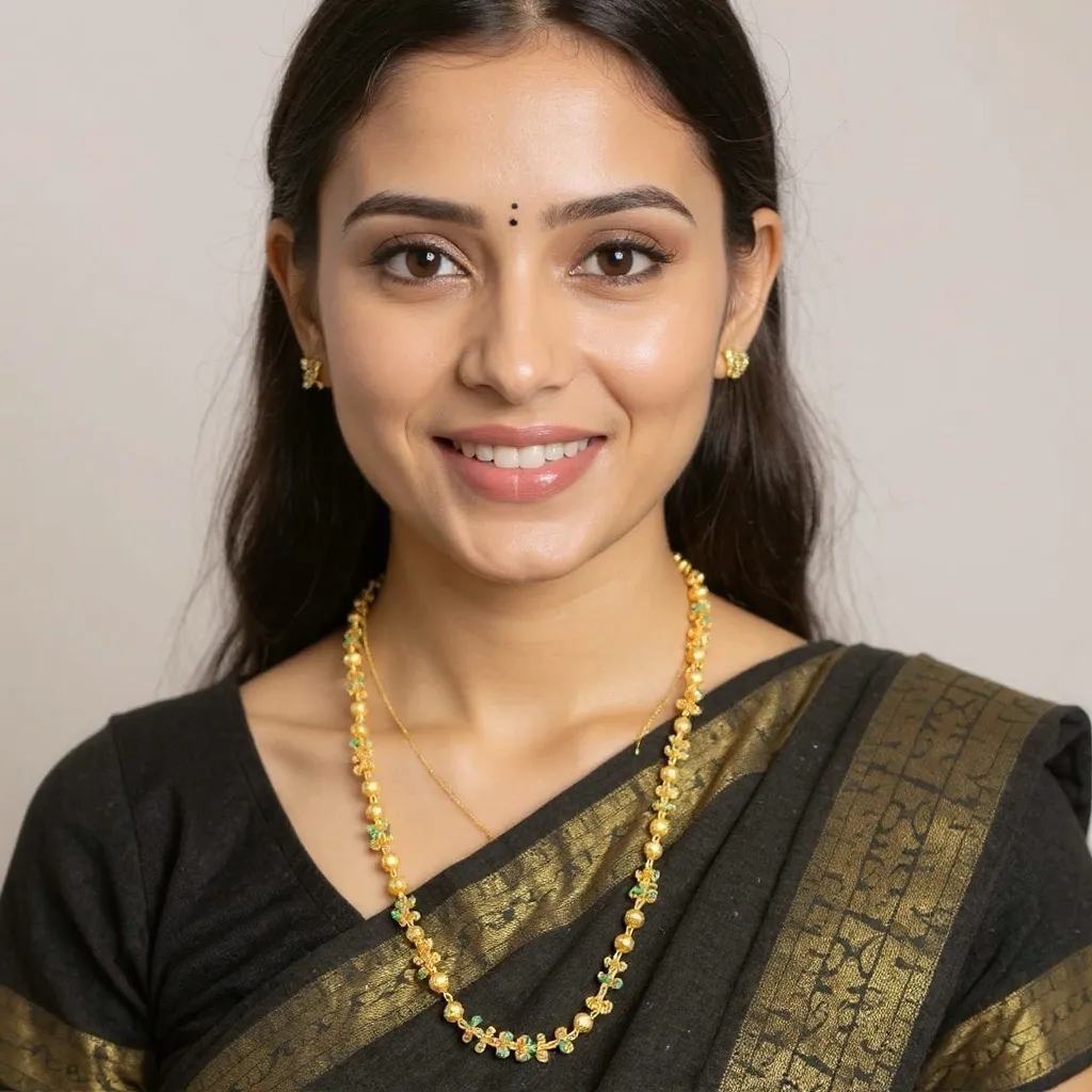 Traditional Gold-Plated Necklace