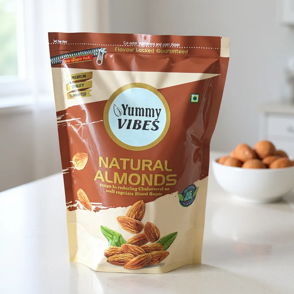 Yummy Vibes Natural Almonds 250G