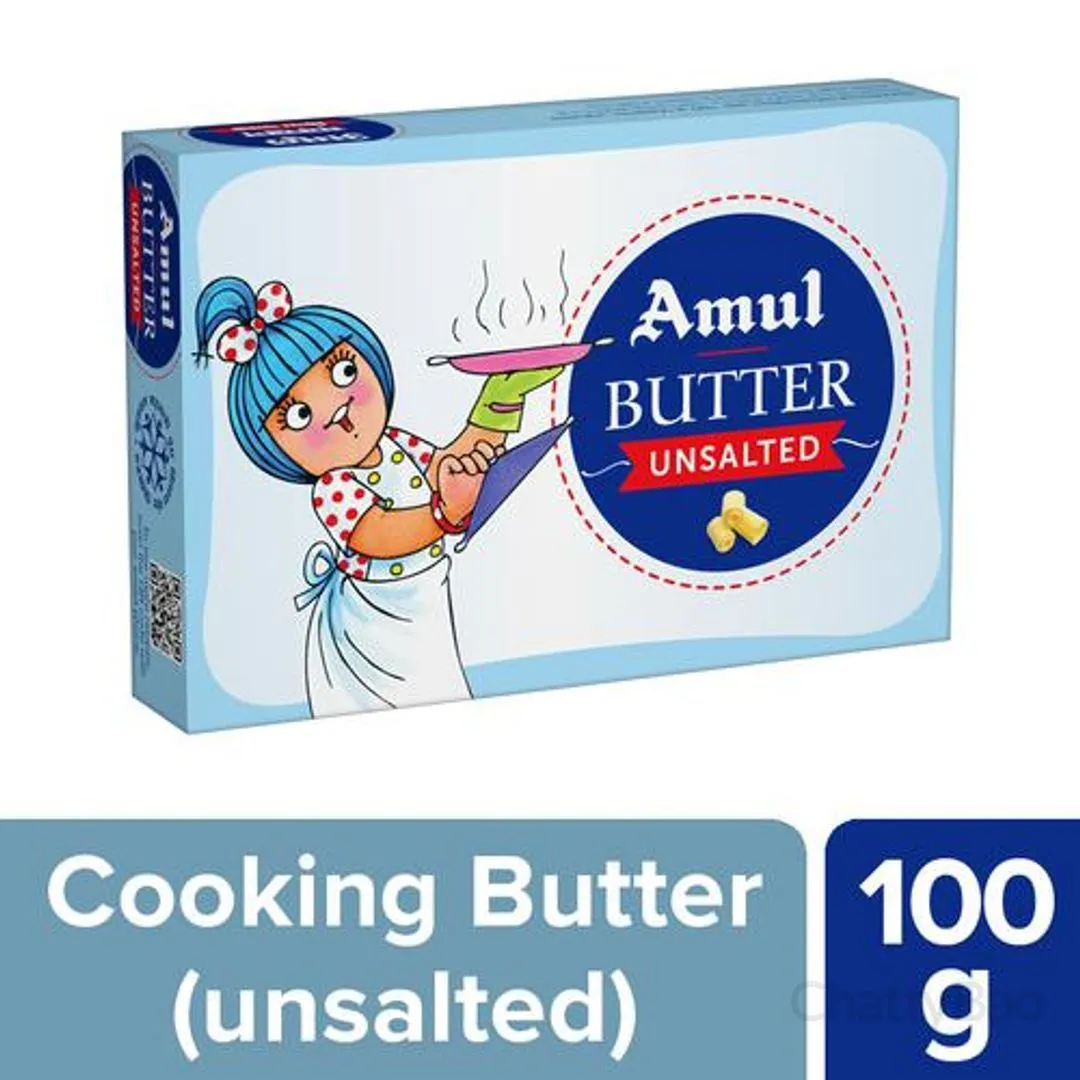 Amul Butter - Unsalted 100 g