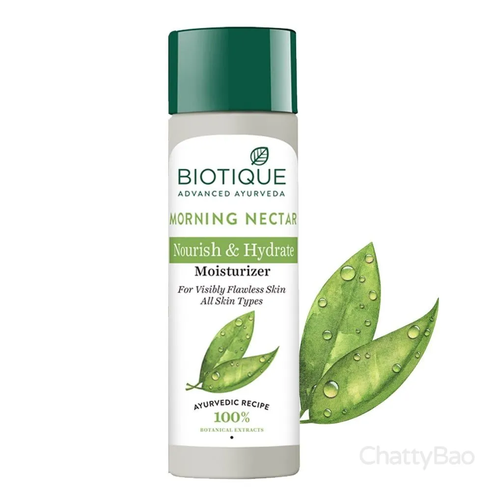 Biotique Morning Nectar Nourish & Hydrate Moisturizer 120 ml