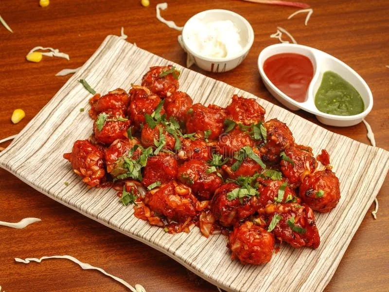 Veg Manchurian Dry Half