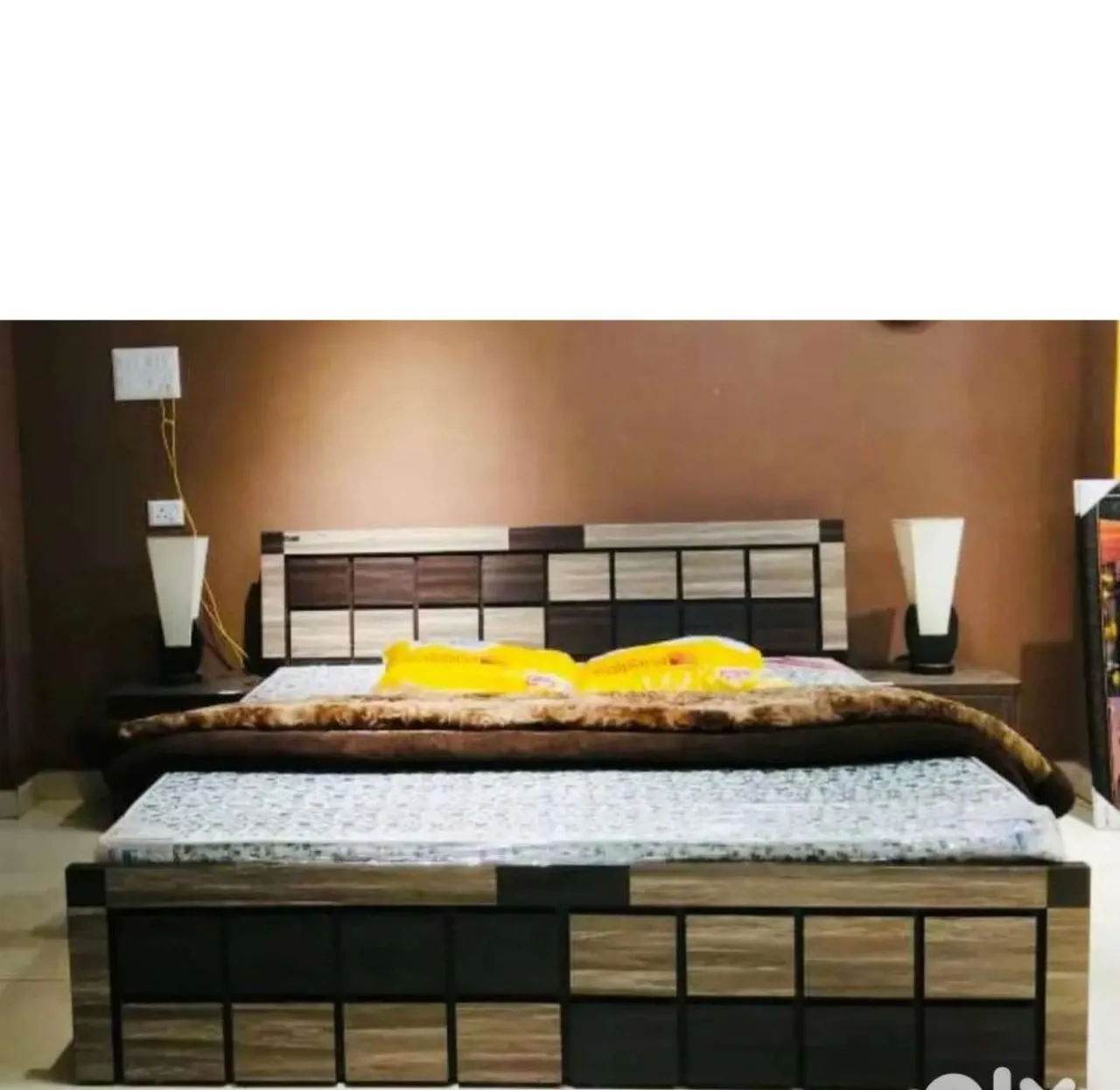 Contemporary King-Size Bed