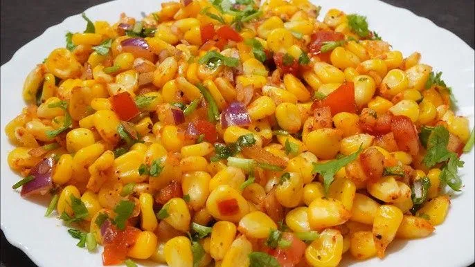 Masala Veg Corn Chaat