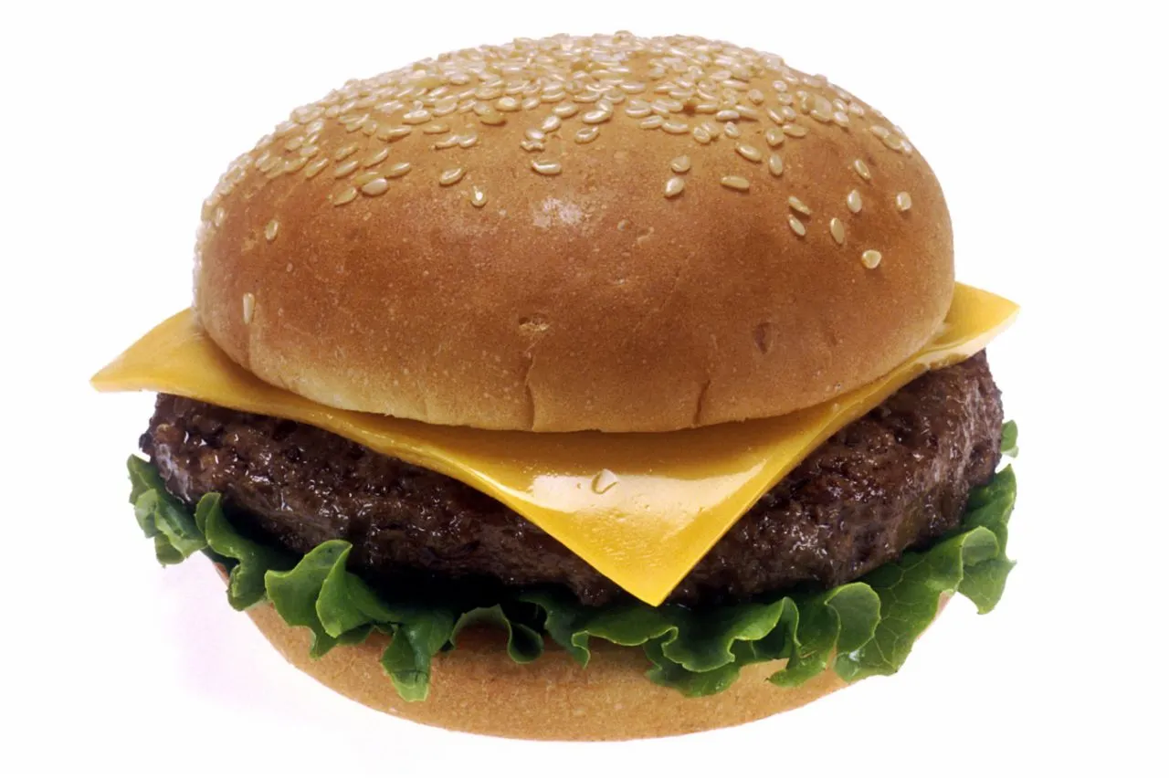 Cheese burger (Aloo Tikki)