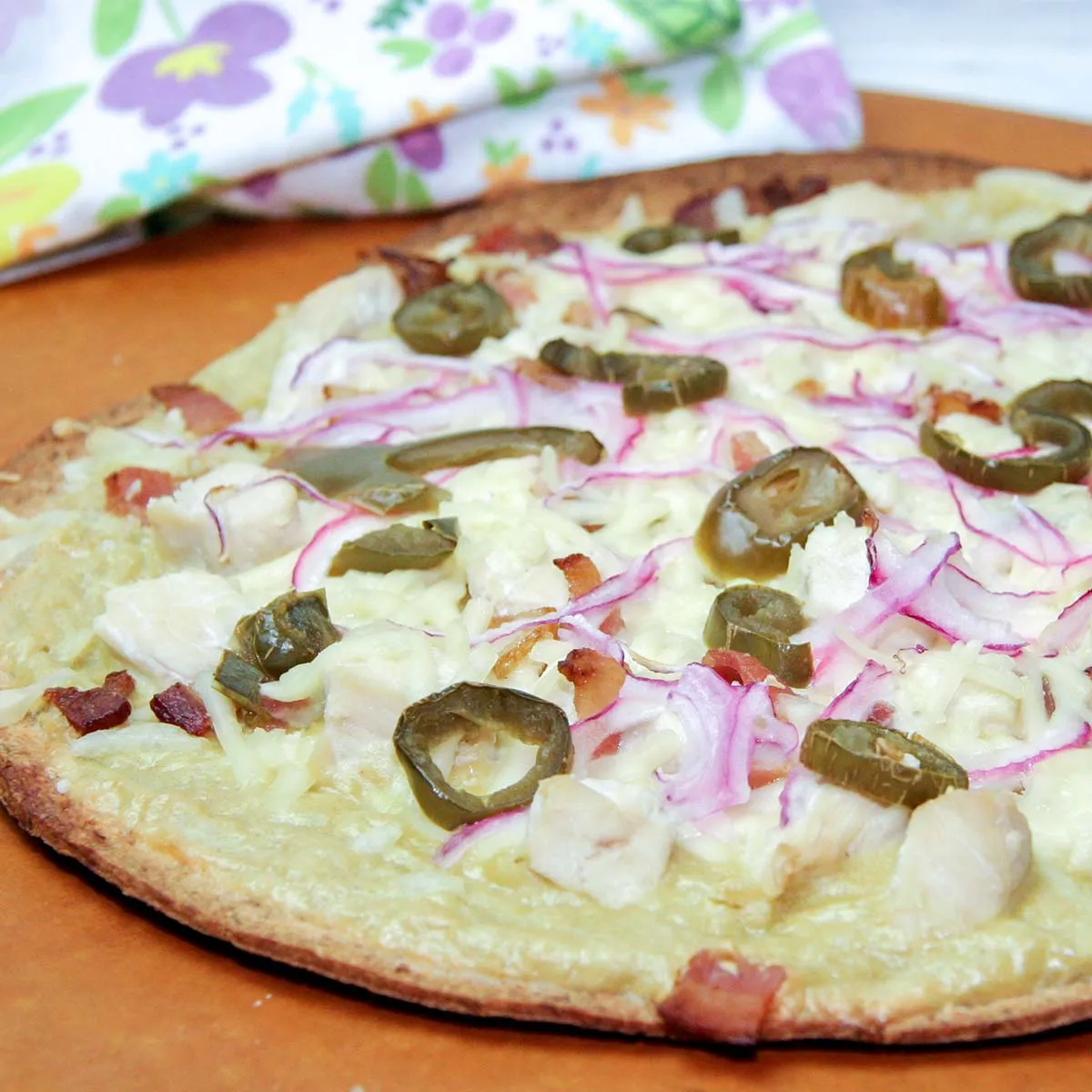 Jalapeño Onion Pizza