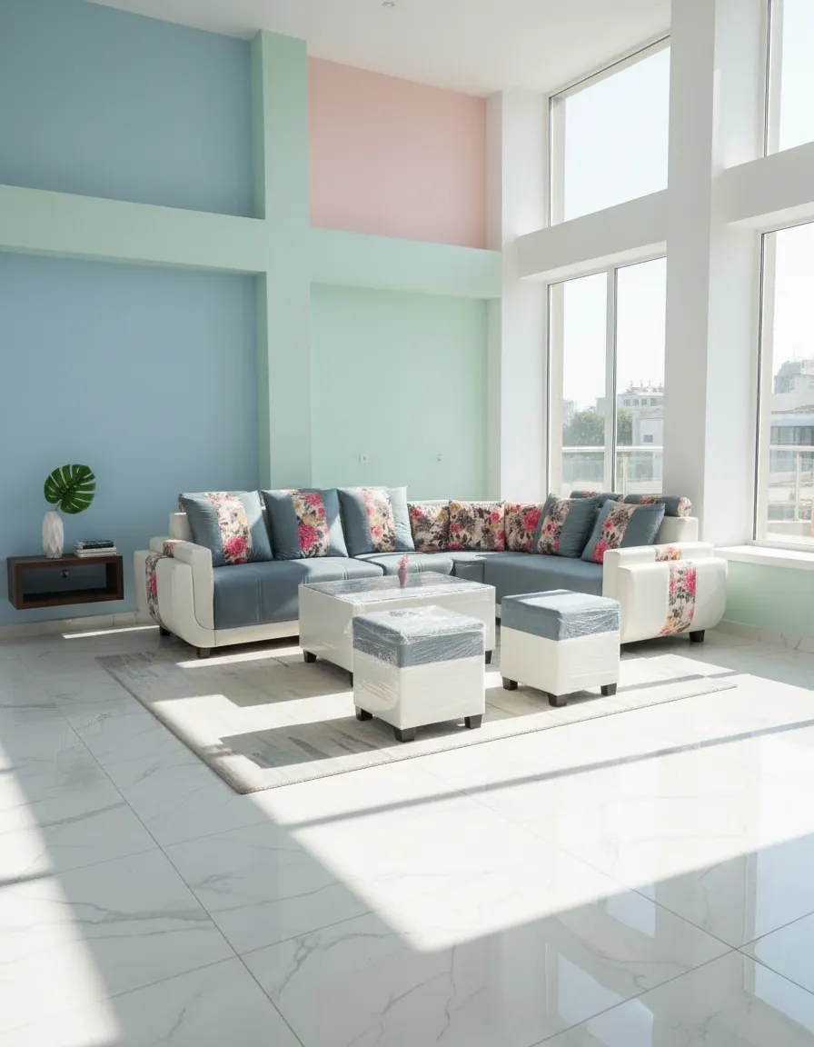 L-Shaped Sectional Sofa