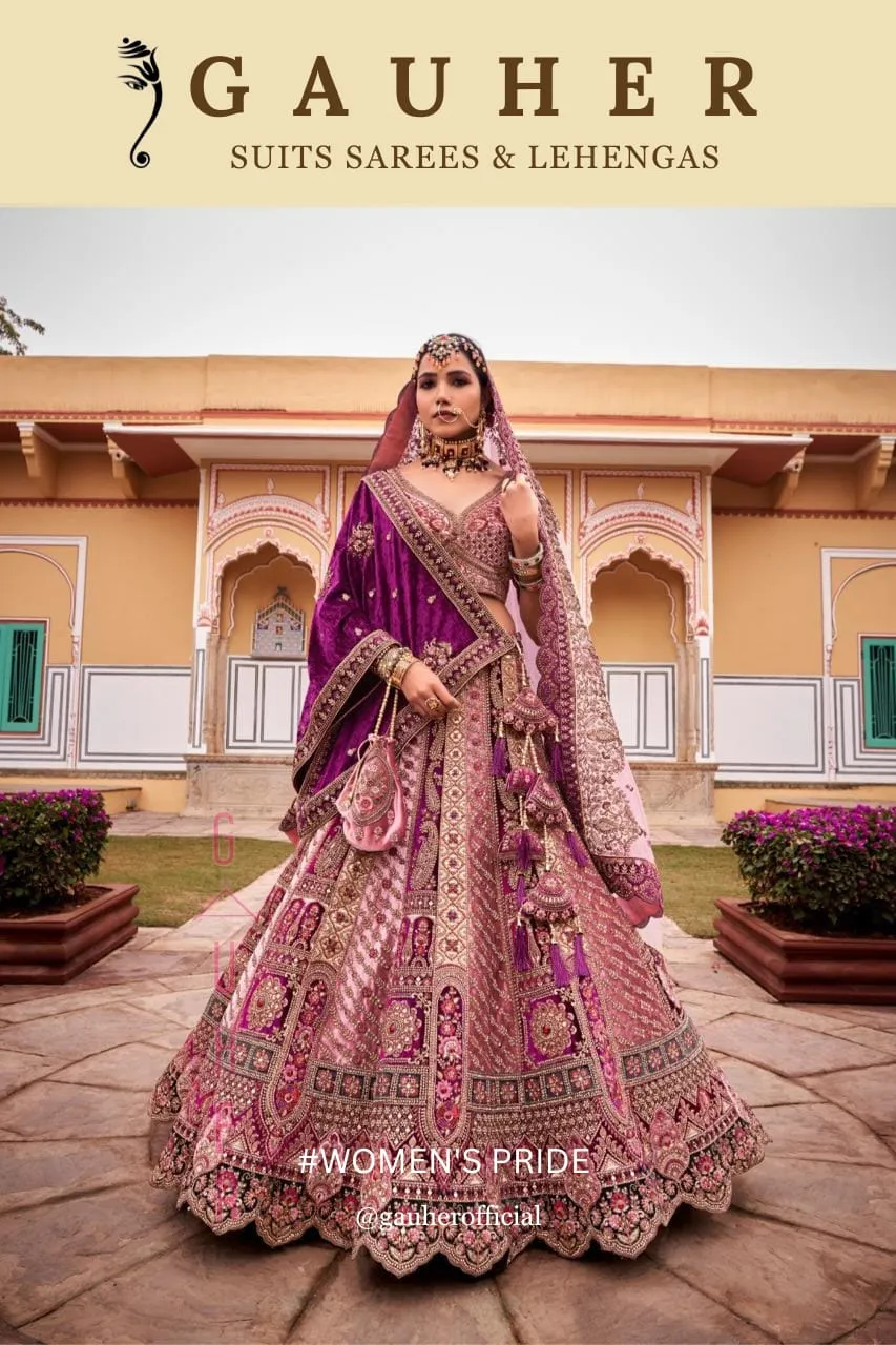 Gauher Bridal Lehenga.
