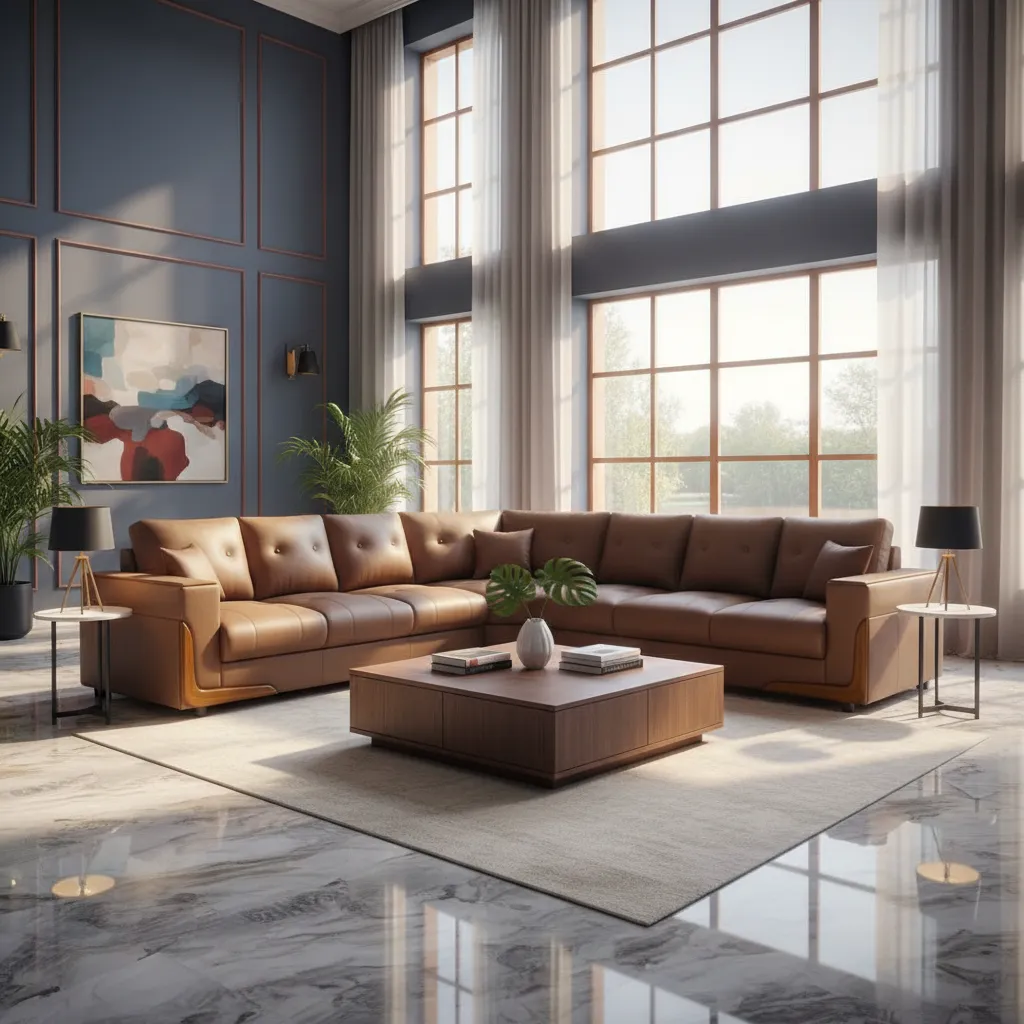 LF 1053 6 Seet Sofa