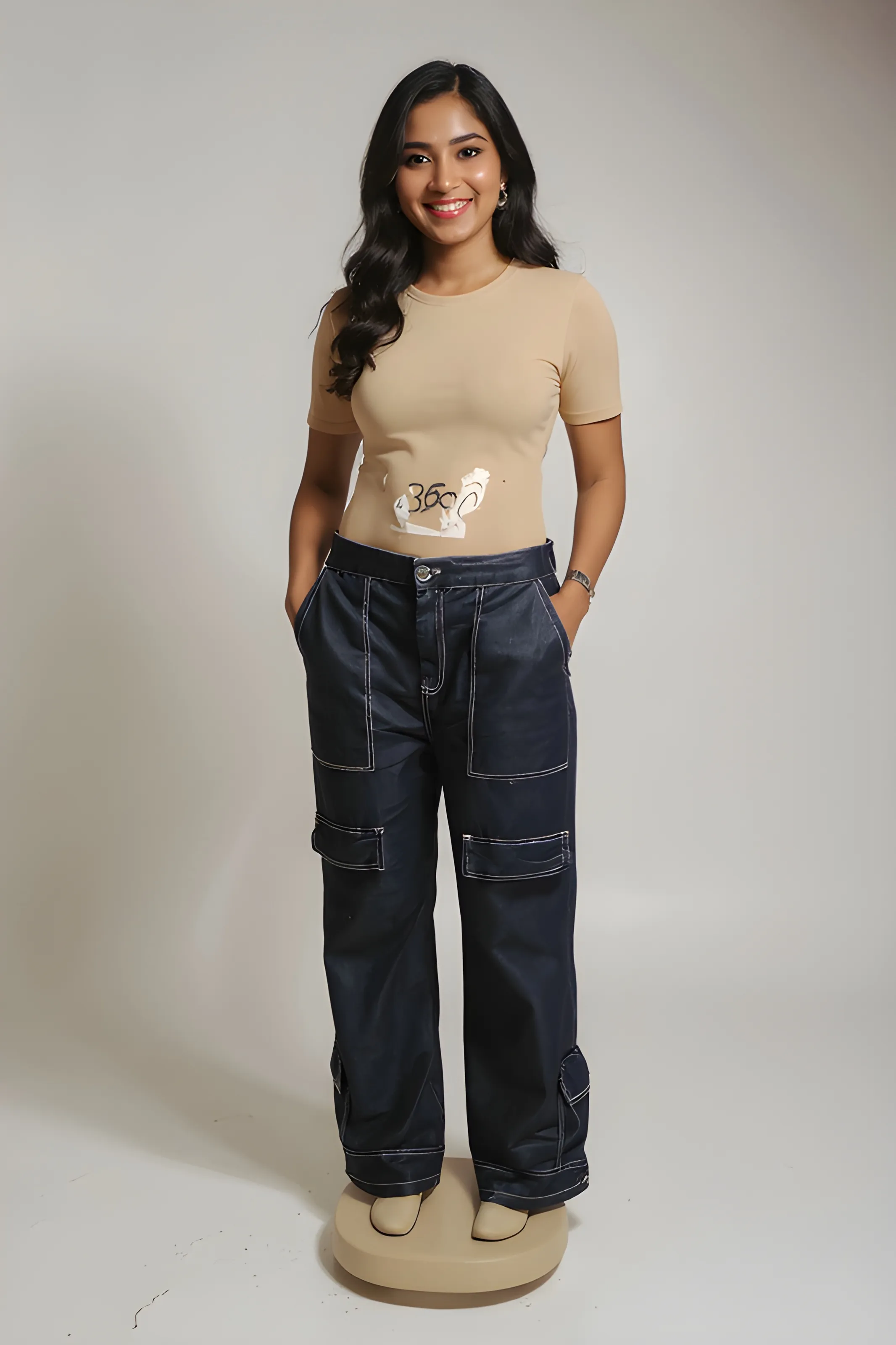 Denim Capris