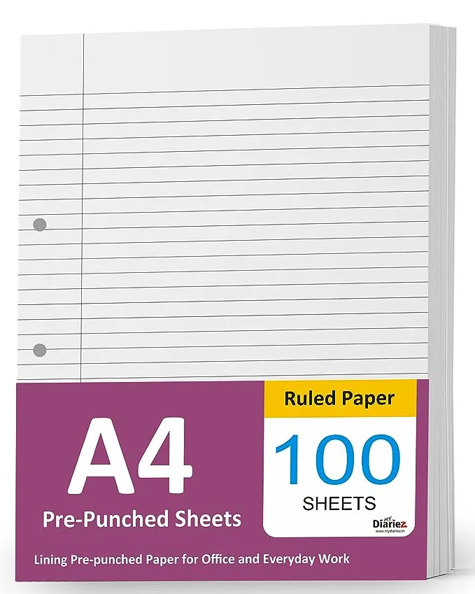 A4 Punch Paper 100 Units