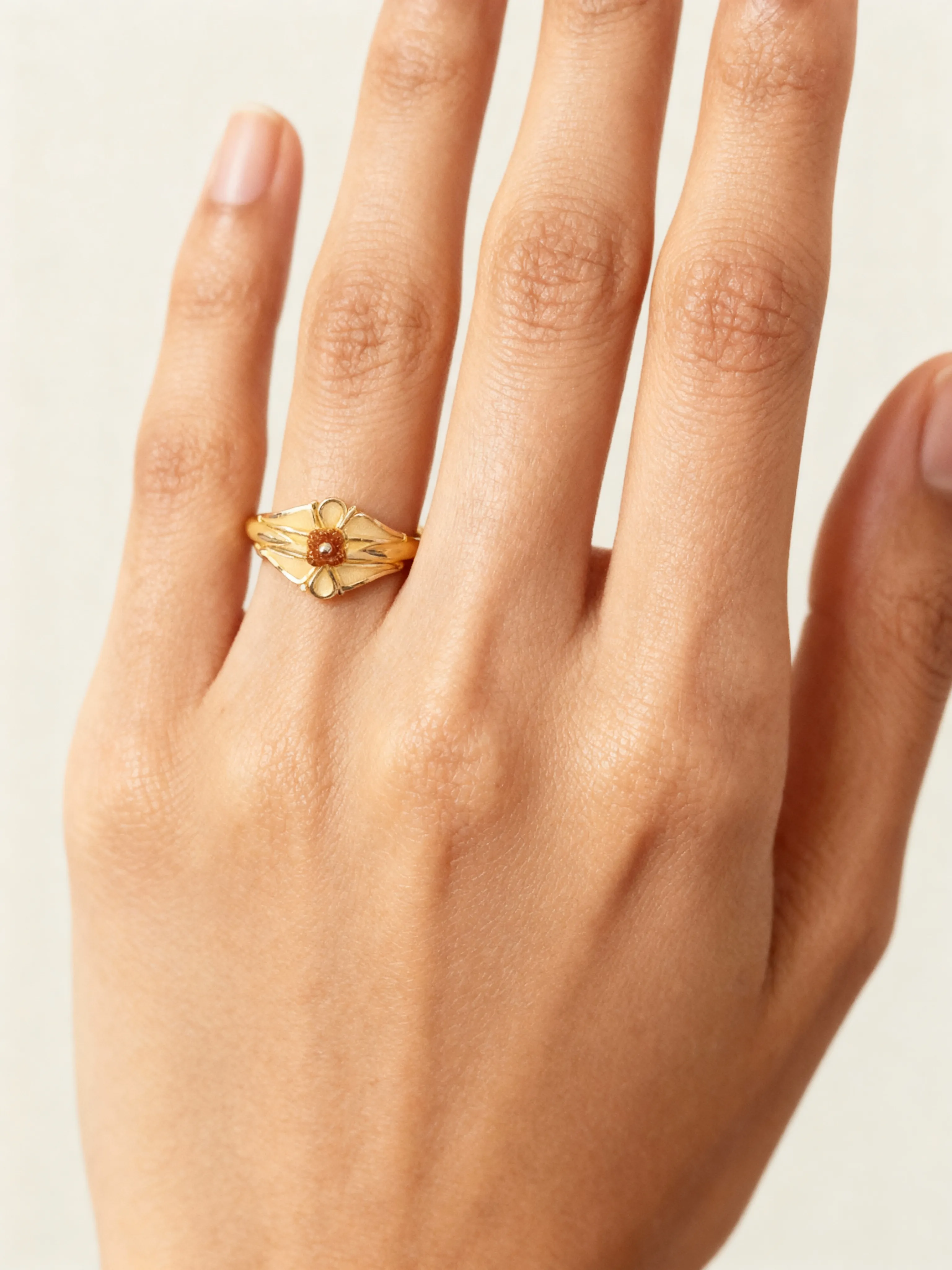 Gold Flower Bracelet
