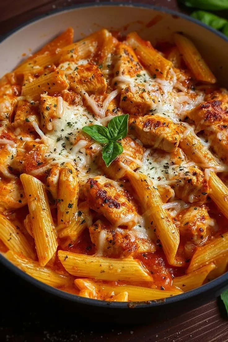 Red Sauce Chicken Pasta