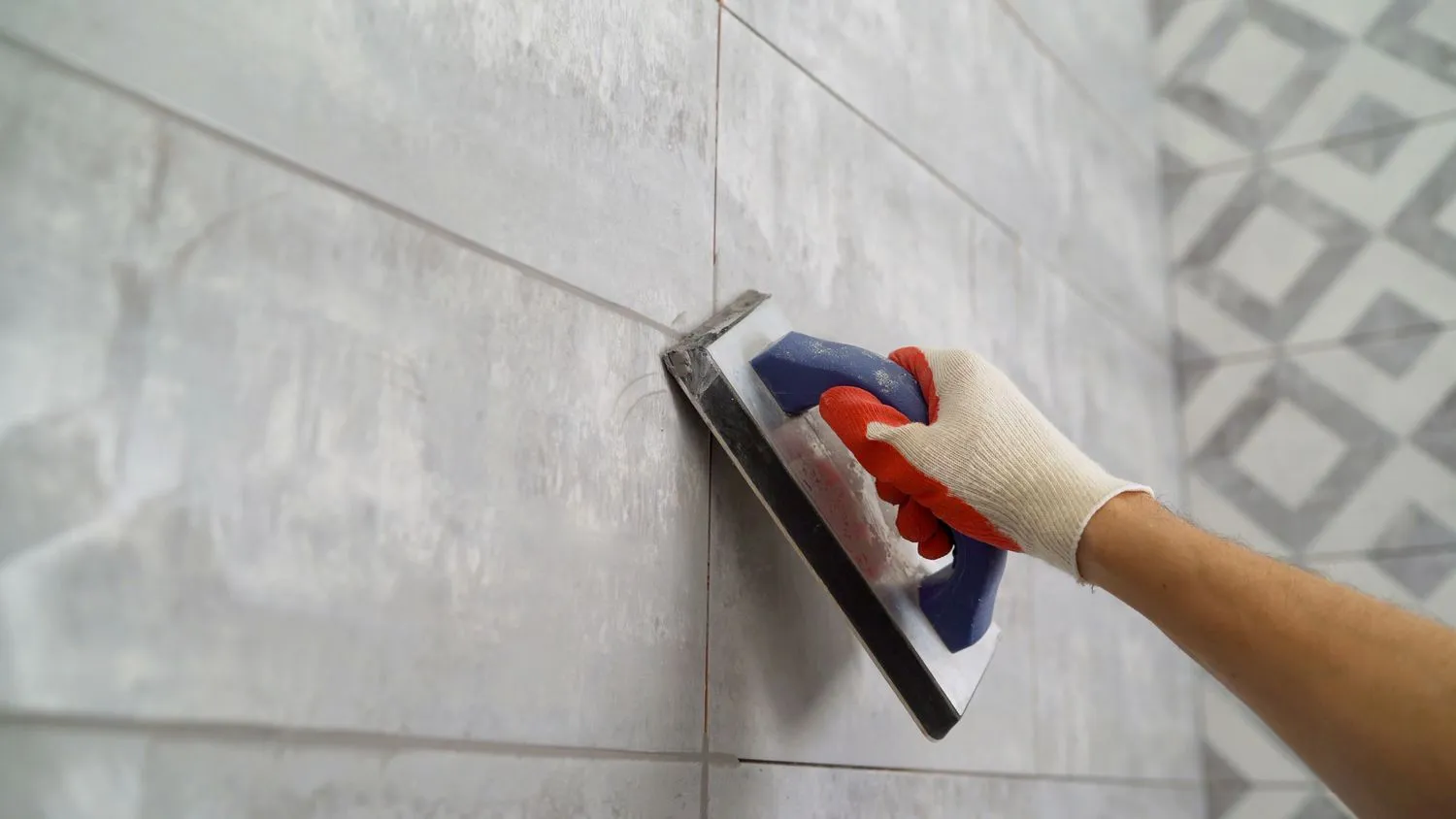 Bathroom Tile Grouting
