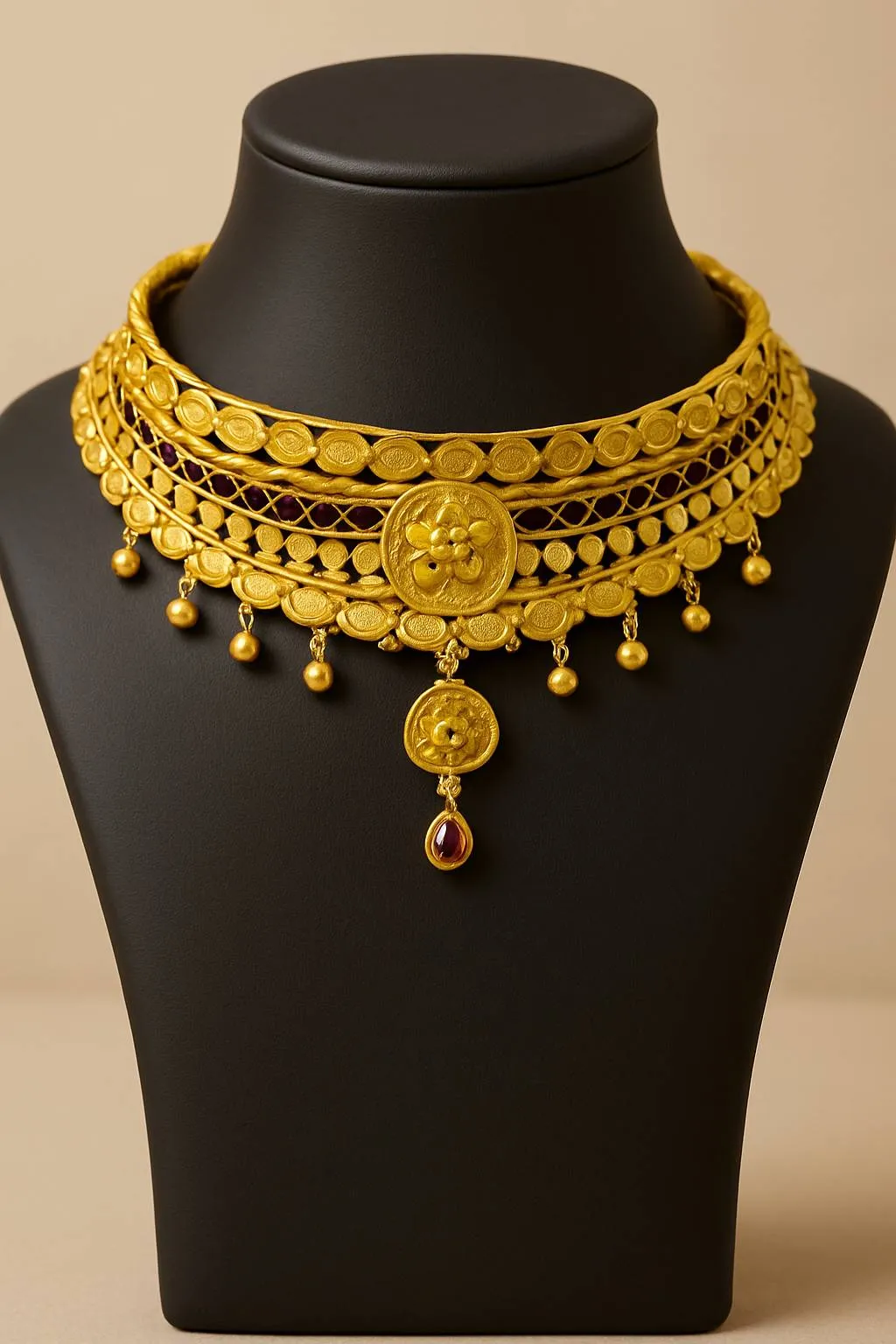 Gold Choker Necklace