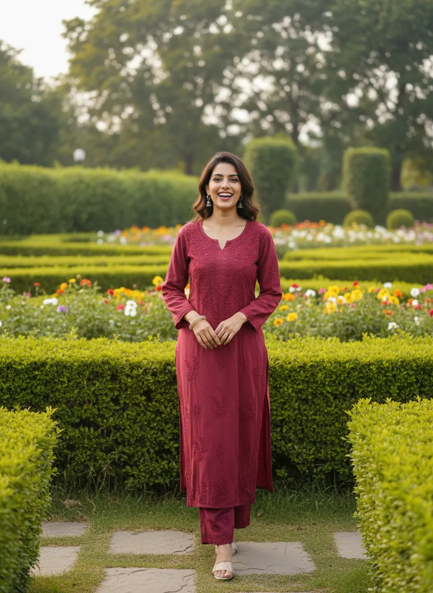 Chikankari Set