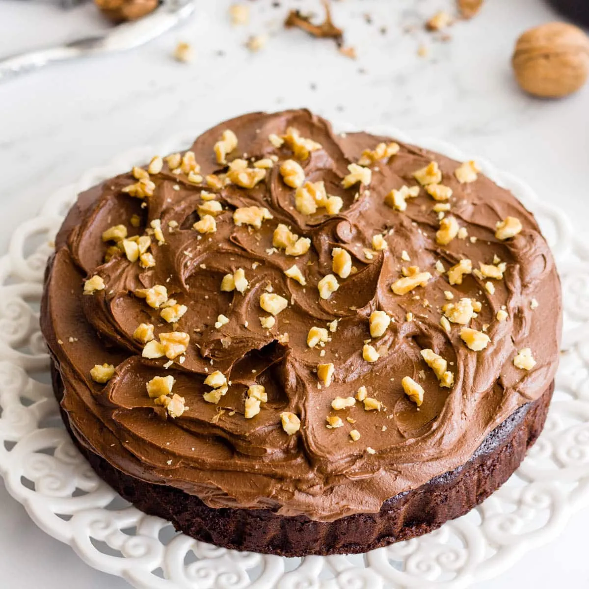 Choco Walnut Cake 500 Gm