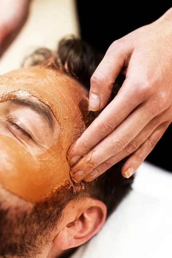 Gold Face Massage