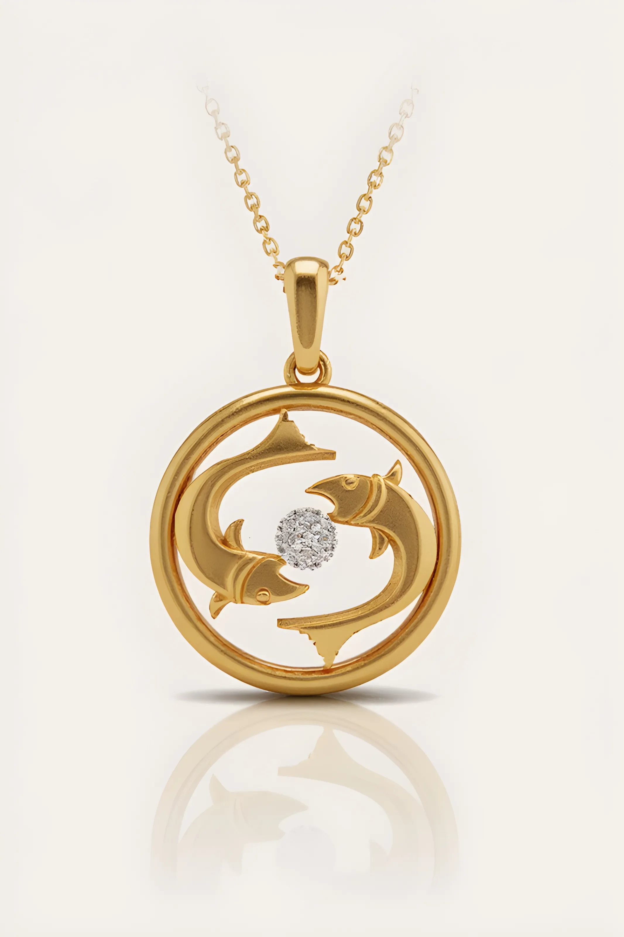 Gold Pendant S22137 🫣