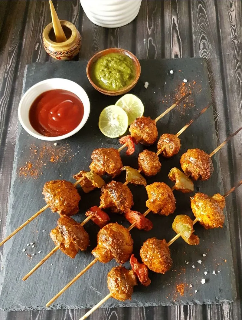 Tandoori Mashroom Tikka