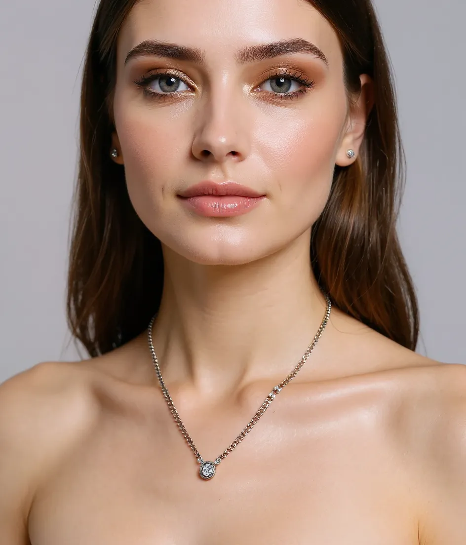 Diamond Pendant Necklace 1