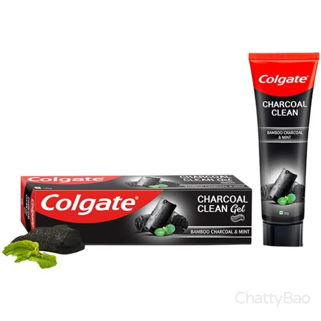 Colgate Charcoal Toothpaste Bamboo Charcoal And Mint 120 g