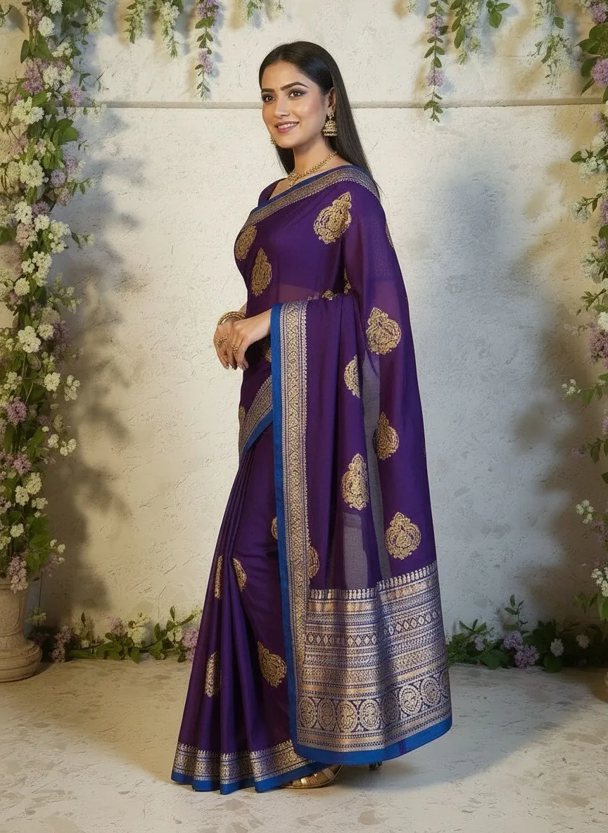 Traditional Saree view 4