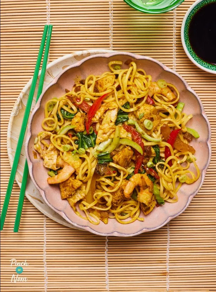 Egg Singapuri Noodles