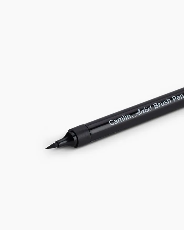 Camlin Artist Brush Pen Black 1 Piece
