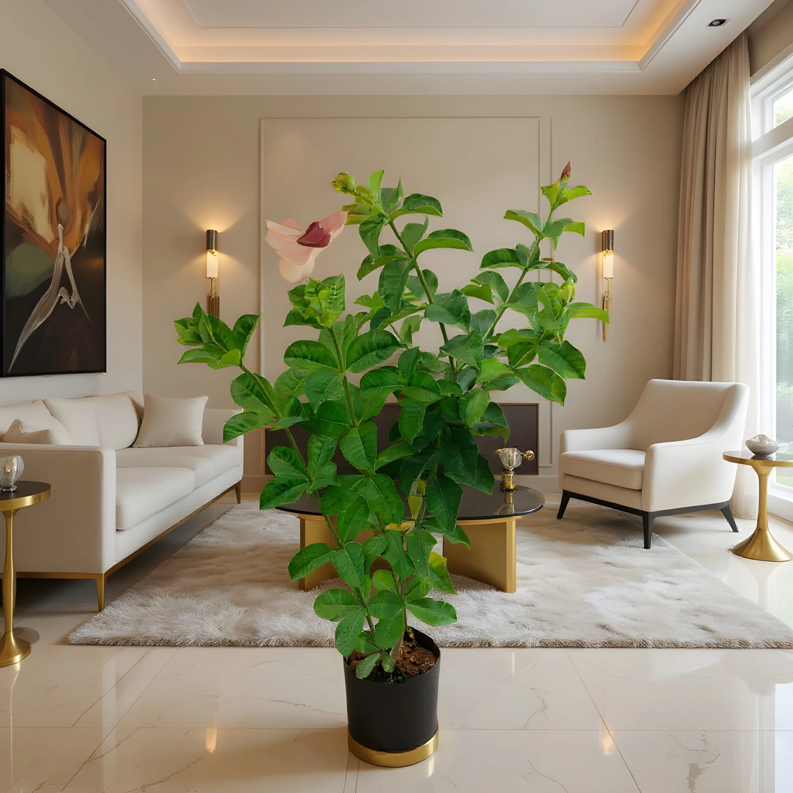 Flowering Magnolia Plant