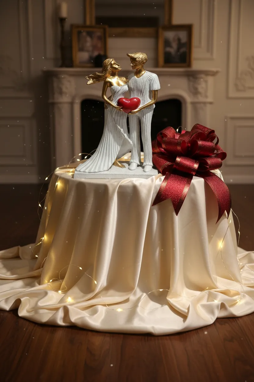 Loving Couple Statue
