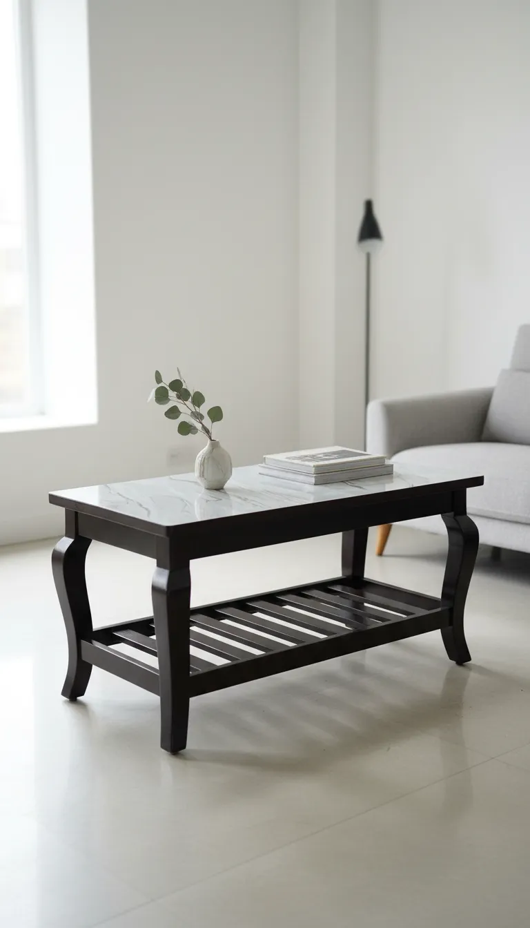 Marble Lam Top Coffee Table
