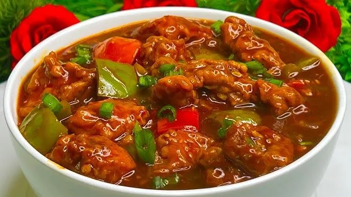 Chilli Chicken Gravy 8 Pcs