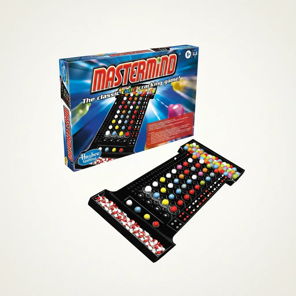 Hasbro Gaming Mastermind The Classic Code Cracking Game, Strategy Board Game for Kids and Adults, Board Game for Boys & Girls Ages 8+ view 2