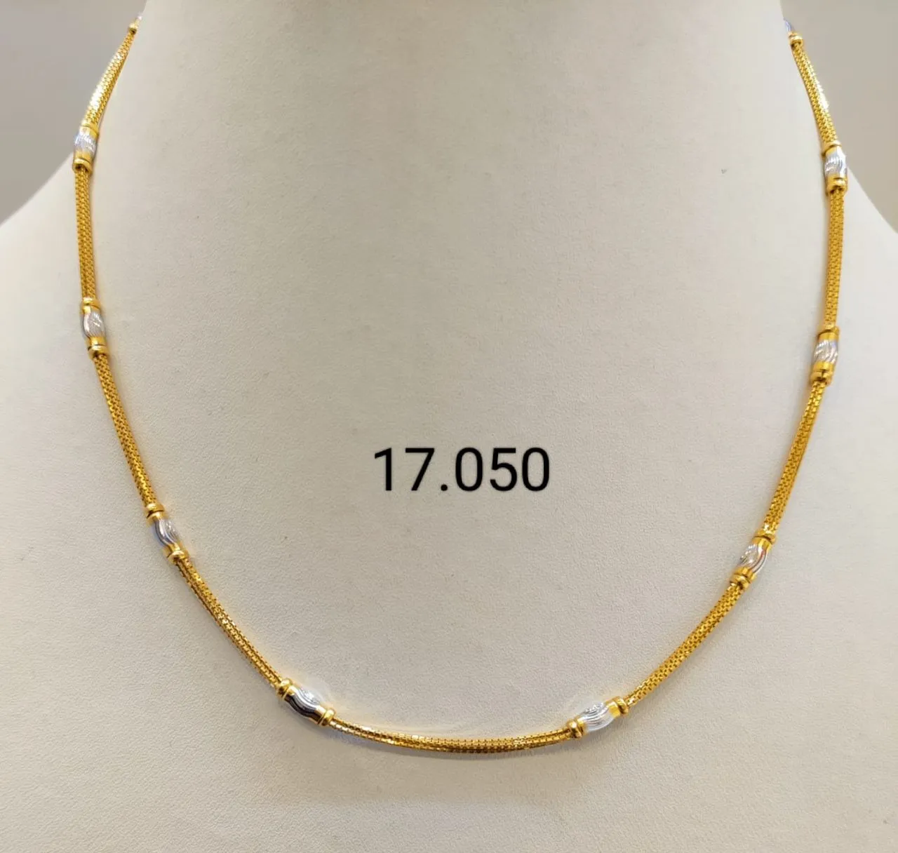 Gold and Silver Necklace
