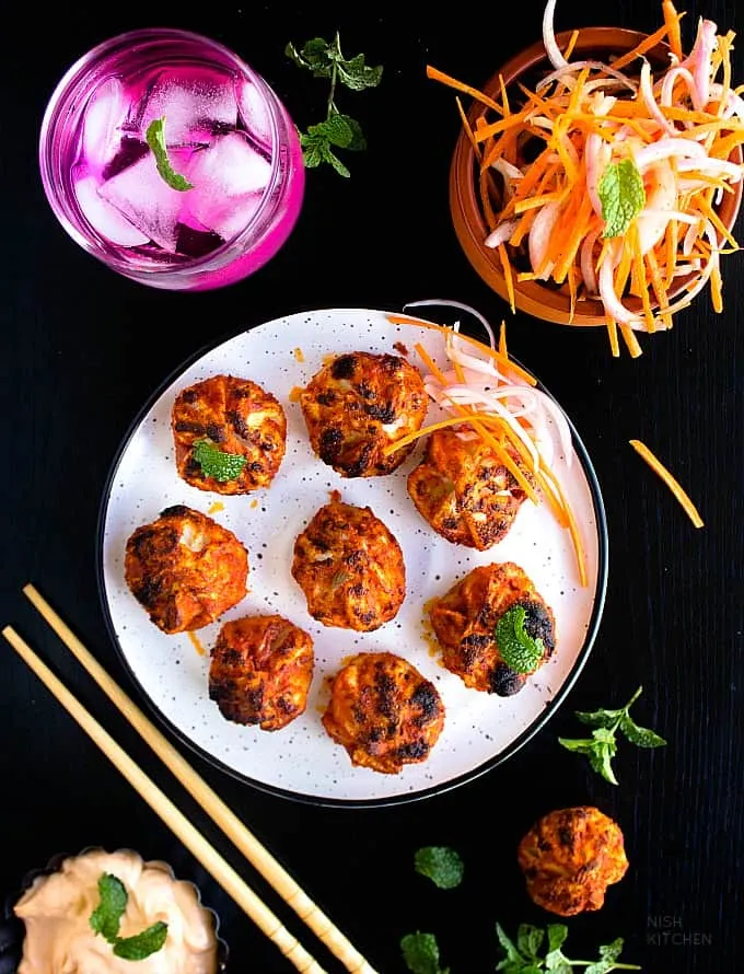 Veg Tandoori Momo