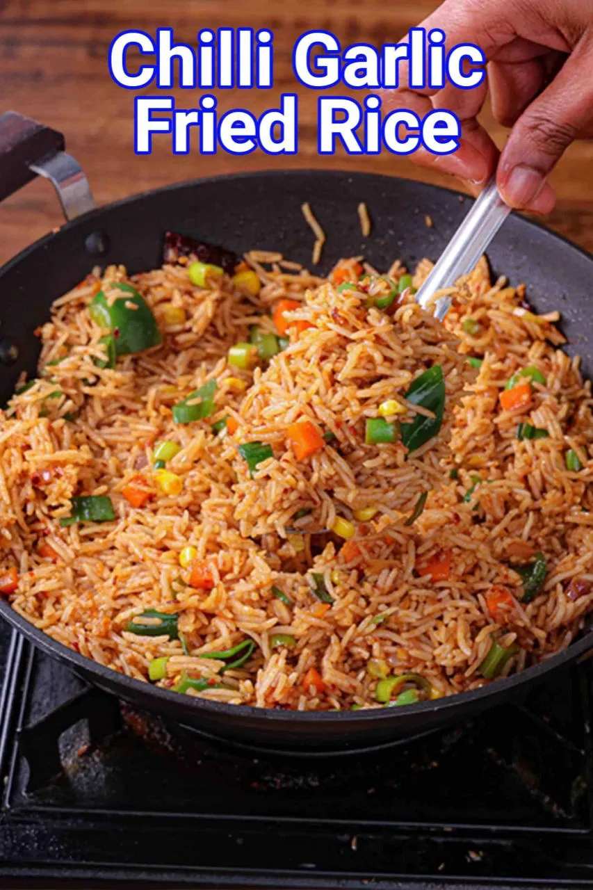 Chilli Garlic  Chiken Fried Rice