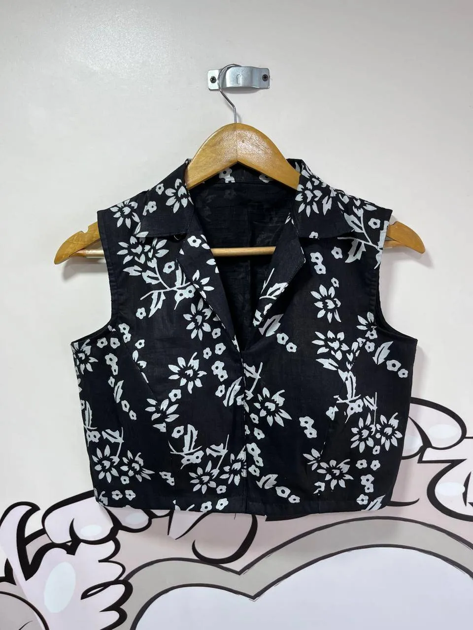 Floral Cotton Blouse