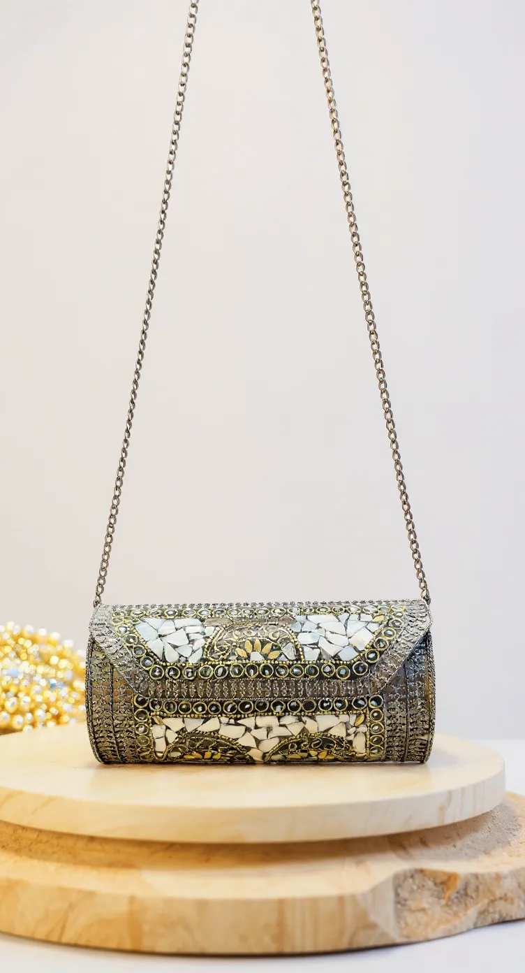 Mosaic Clutch Bag