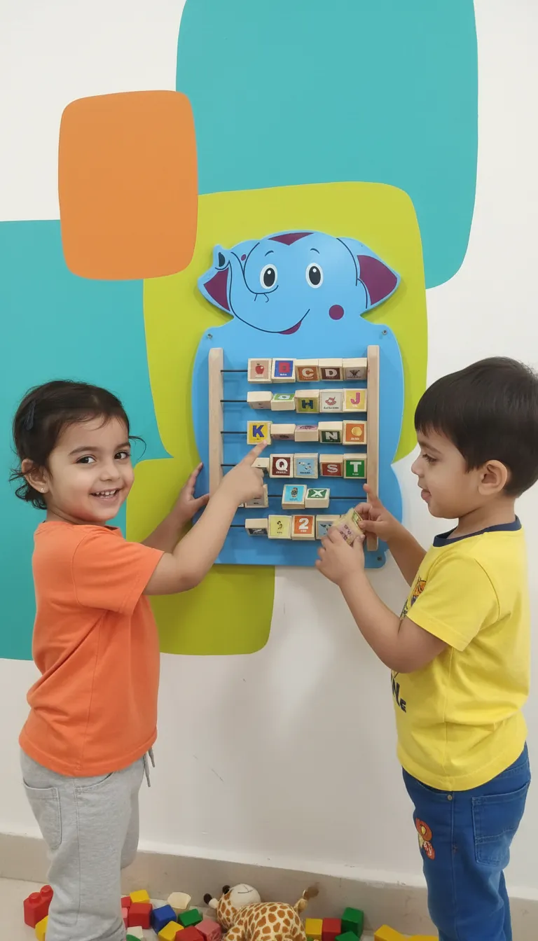 Elephant Alphabet Wall Toys