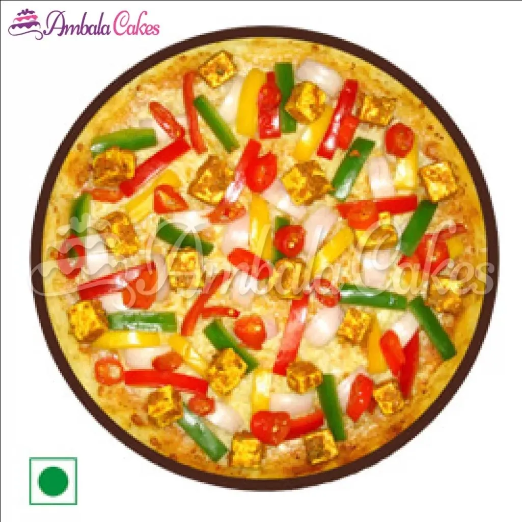 Onion & Paneer Pizza