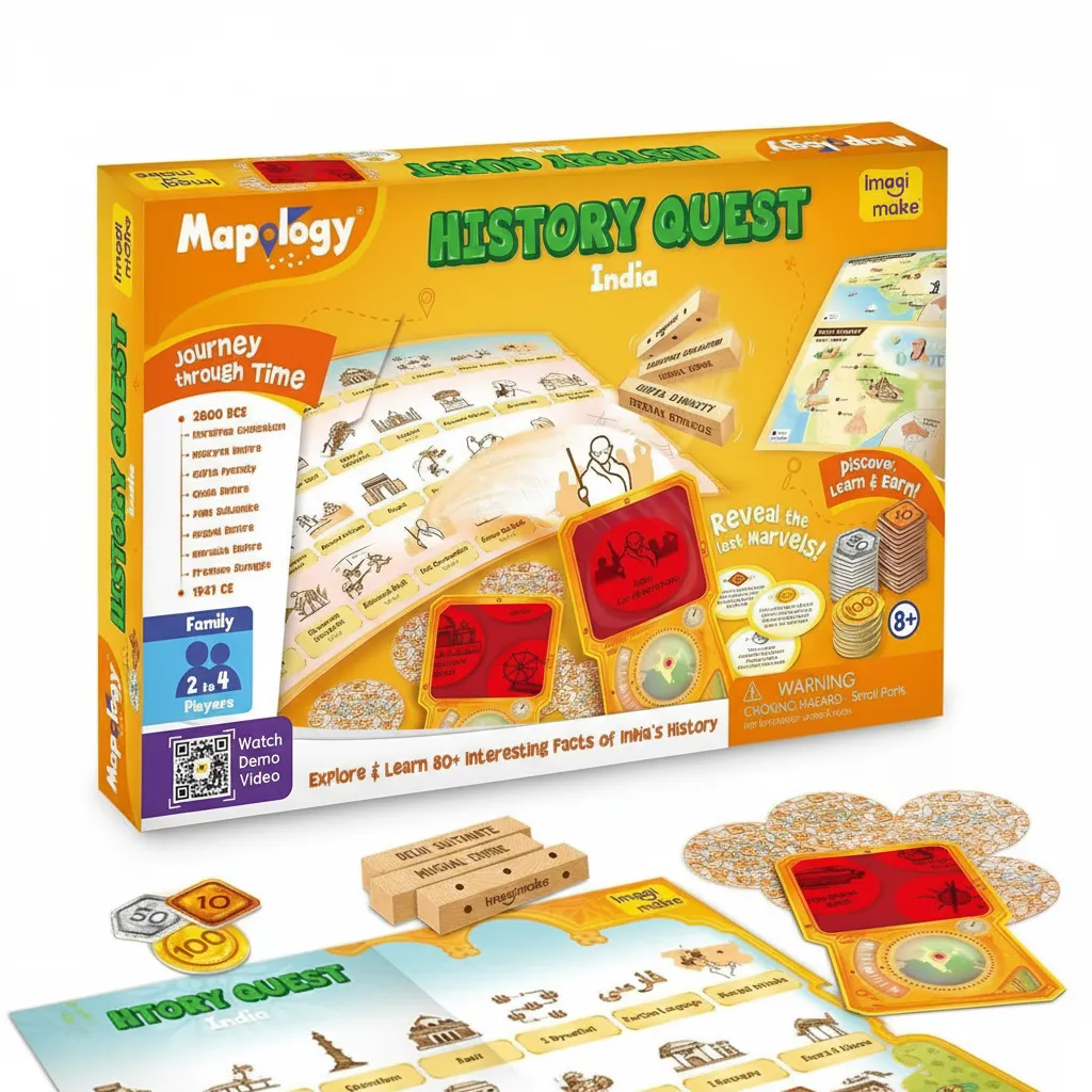 Mapology History Quest India