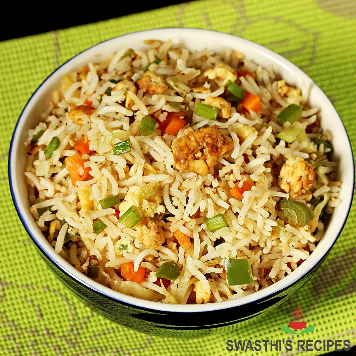 Egg Hakka Fried Rice