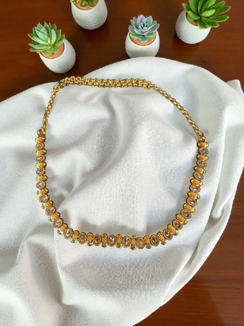 Antique Gold Coin Necklace