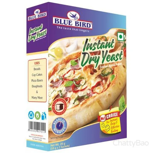 Blue Bird Instant Dry Yeast 20 g