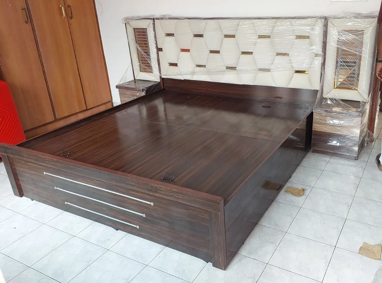 Queen-Sized Storage Bed