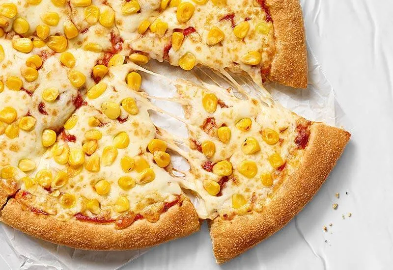 Cheese And Corn Pizza Small
