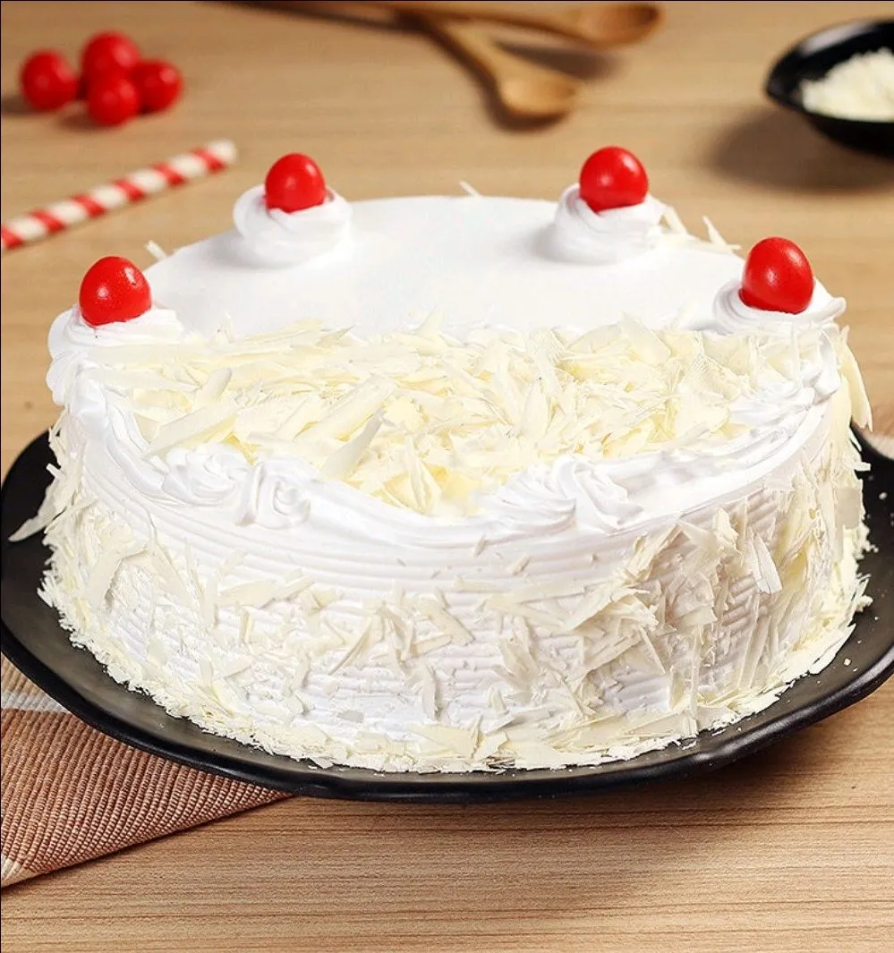 White Forest Cake 500g